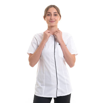 Veste de cuisine manches courtes ekira robur