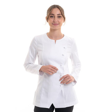 Veste de cuisine femme blanche Valloire