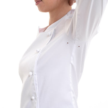 Veste de cuisine oeillet respirants pour chaleur