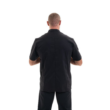 veste pour ecole de cuisine noir