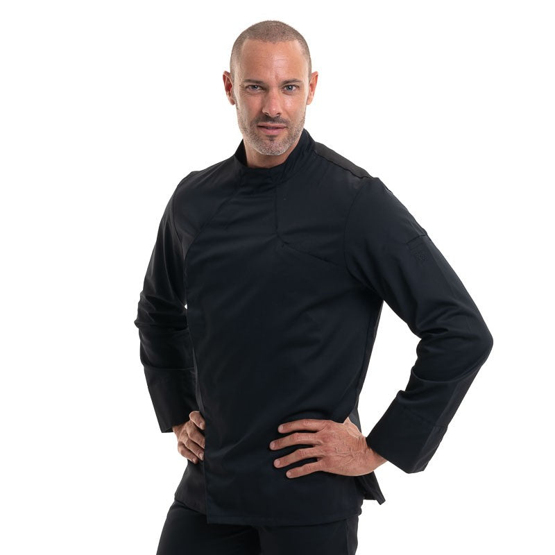 veste de cuisine robur prestige détails luxe
