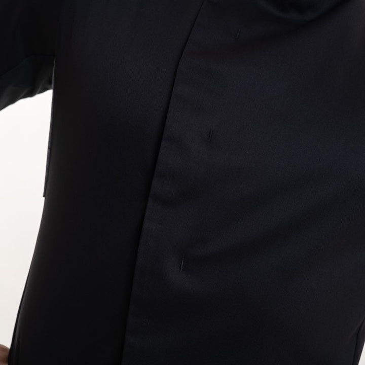 veste de cuisine benak manches courtes noir