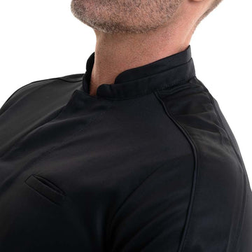 Veste de cuisine détail couture respirantes