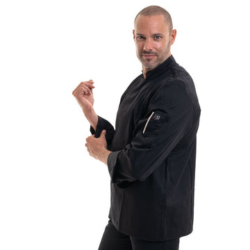 veste de cuisine poche stylo sur la manche