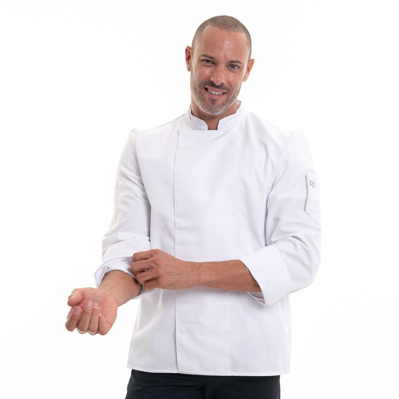 veste de cuisine blanche robur nero