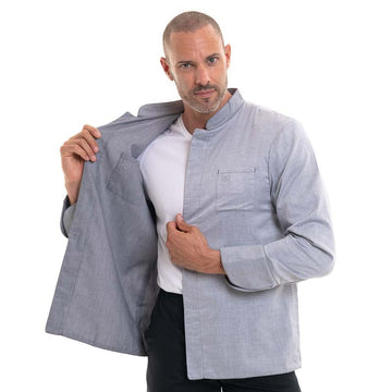 veste de cuisine réversible robur idéal pour l'été
