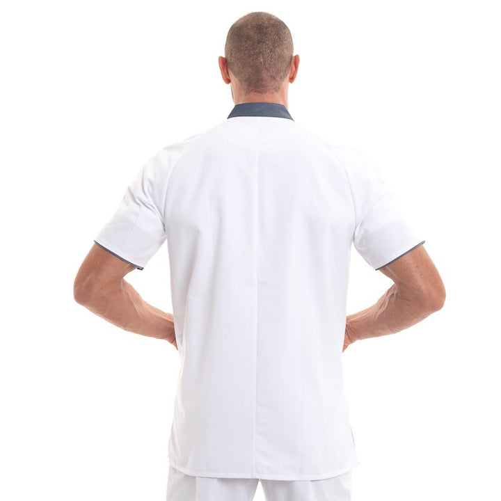 tunique médecin col contrasté robur