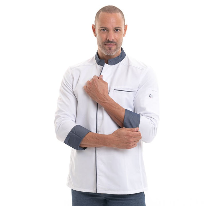 veste de cuisine blanche abax Robur