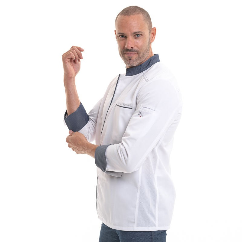 veste de cuisine col jean robur