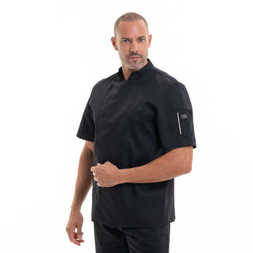 veste de cuisine pas cher avec poche sur la manche