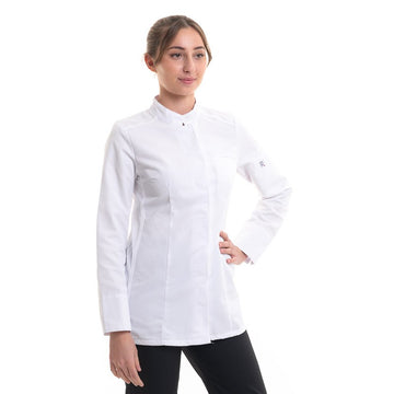haut de cuisine blanc pour femme robur elbax