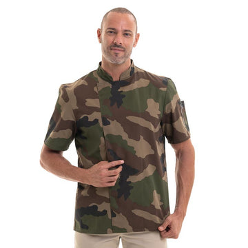 veste de cuisinier Nero camouflage