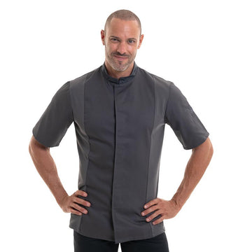 Veste de cuisine MC Siaka grise Robur