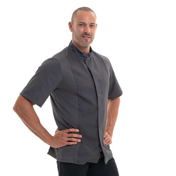 veste cuisinier saison été