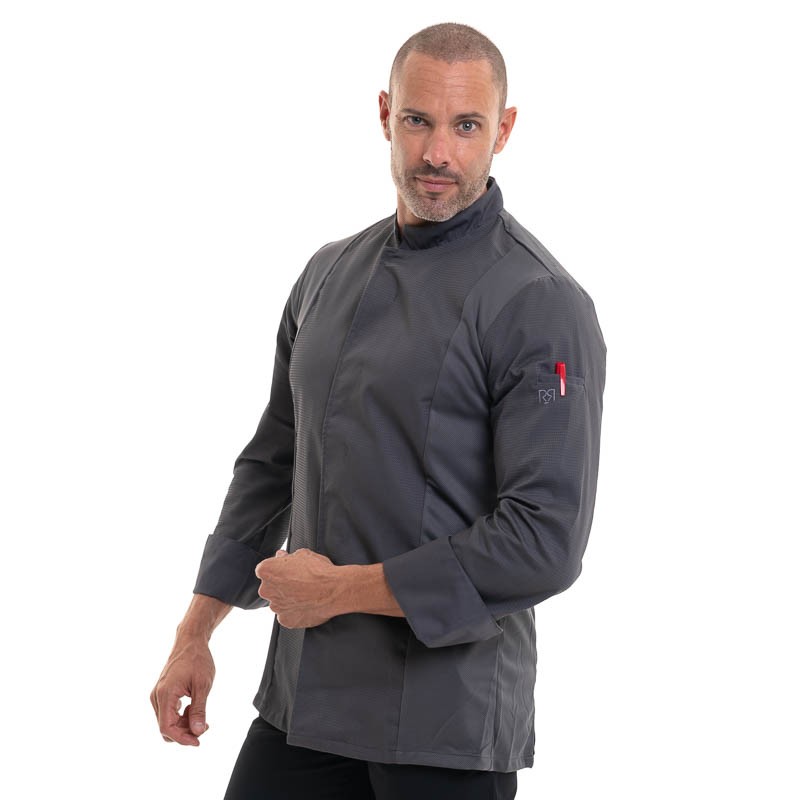 veste de cuisine avec poche stylo respirante
