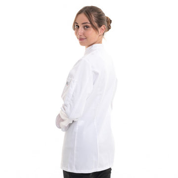 Veste de cuisine coupe cintrée pour femme manille robur