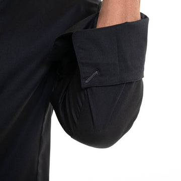 Manche de veste de cuisine élégante