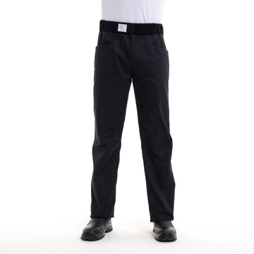pantalon de cuisine homme taille élastique