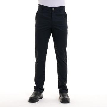 Pantalon de Cuisine Blino Noir - ROBUR - 2 poches italiennes devant