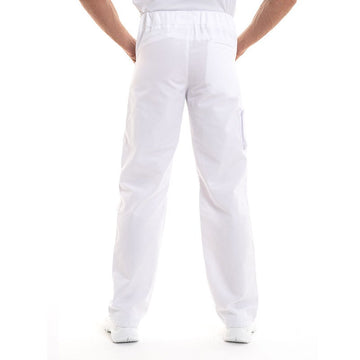 Pantalon de Cuisine Blanc Arenal - ROBUR - 5