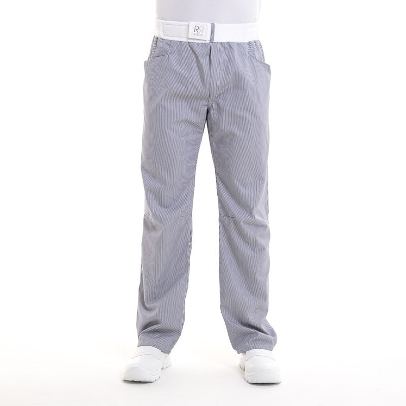 Pantalon de cuisine rayé arenal robur
