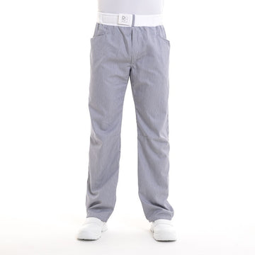 Pantalon de cuisine rayé arenal robur