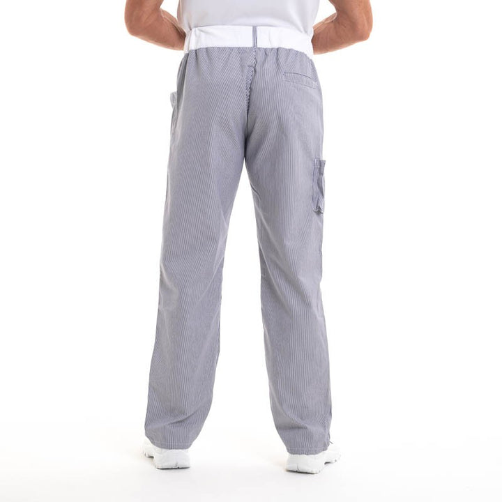 pantalon de boulanger rayures