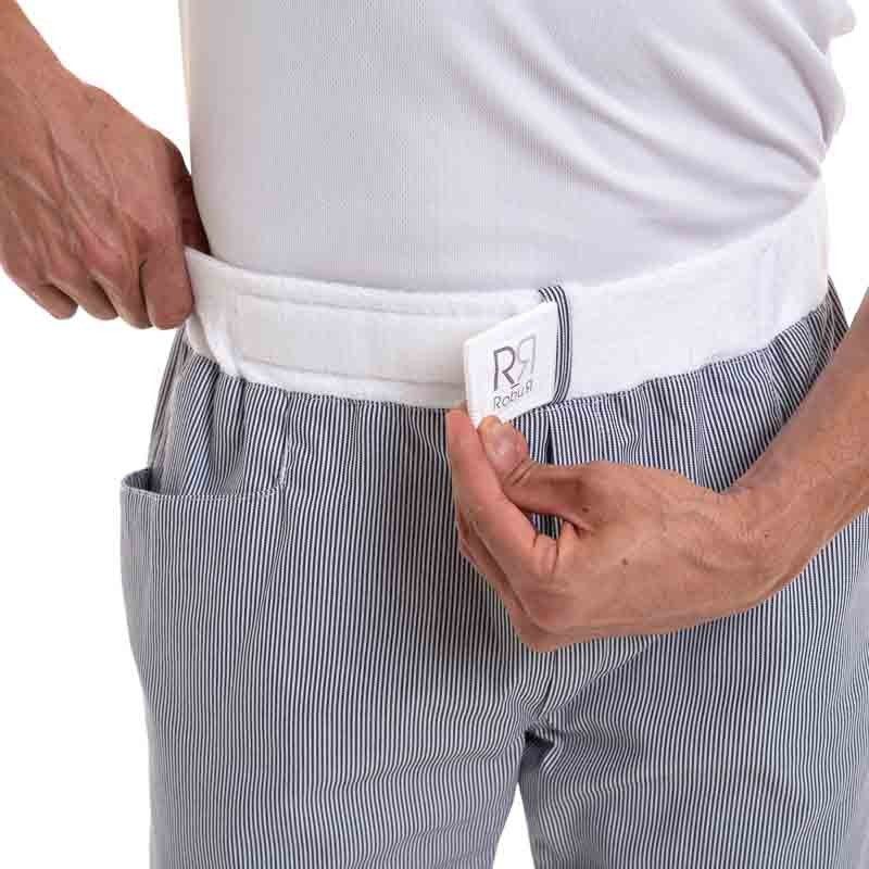 pantalon rayé scratch