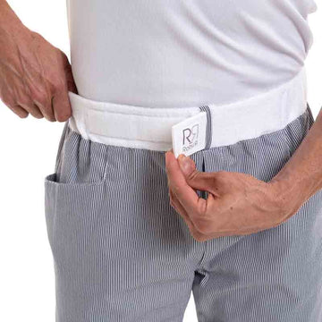 pantalon rayé scratch