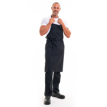 tablier de cuisine long pour homme bavette