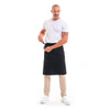 Tablier Demi Chef Noir - ROBUR