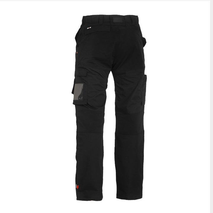 Dos Pantalon de Travail Homme Extensible 4 Sens Hector Noir - HEROCK