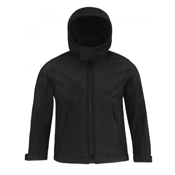 softshell pour enfant à capuche amovible
