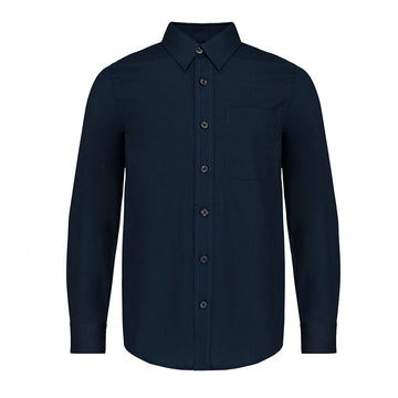 chemise popeline marine enfant