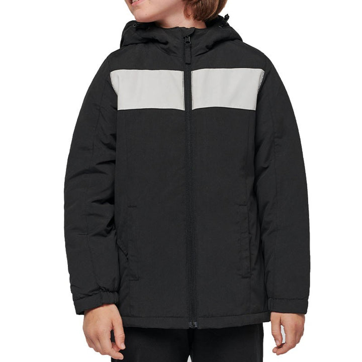 Veste déperlante toucher peau de peche