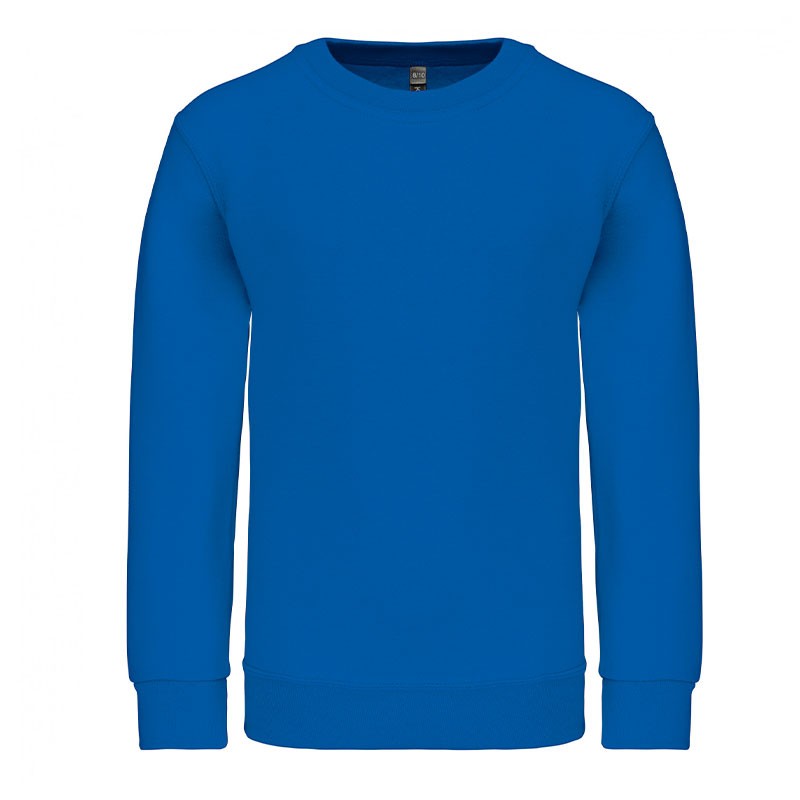 sweat shirt bleu pour enfant Kariban