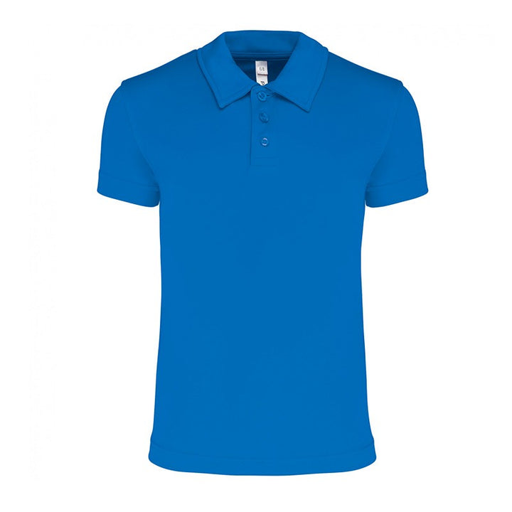 polo bleu enfant proact