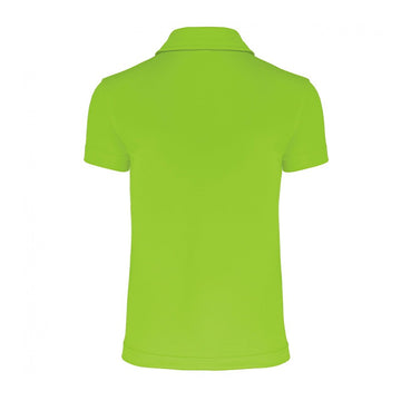 polo à manches courtes vert  pour enfant