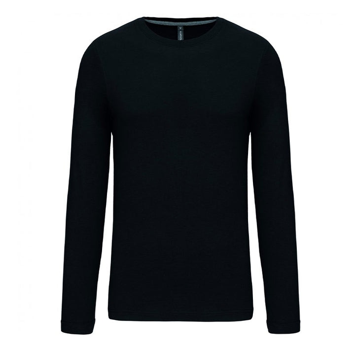 T-shirt col rond à manches longues kariban