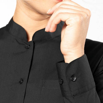 chemise élégante noire femme