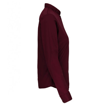 chemisier bordeaux femme