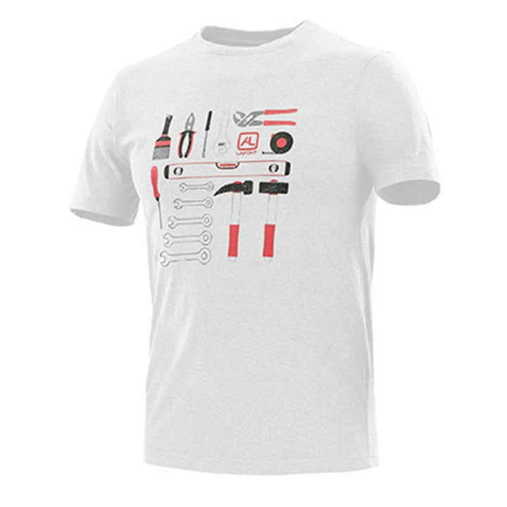 t-shirt pilot en blanc lafont