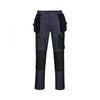 Pantalon de Travail Homme Multipoches Bleu et Noir - PORTWEST