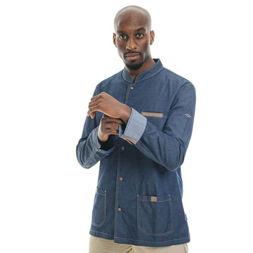 Veste de Cuisine Homme Jean Manches Longues Mirbel LAFONT