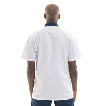 Blouse médecin et infirmier blanche et marine