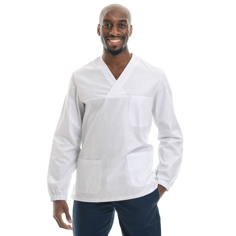 tunique médicale blanche egochef