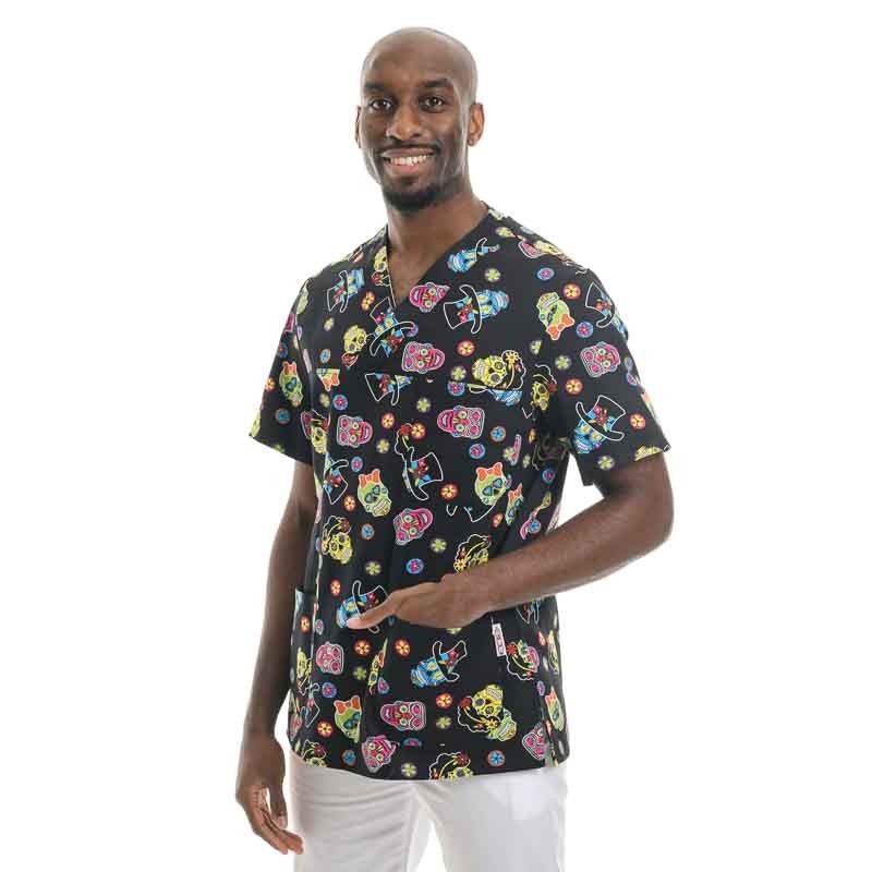 tunique imprimée aide soignant