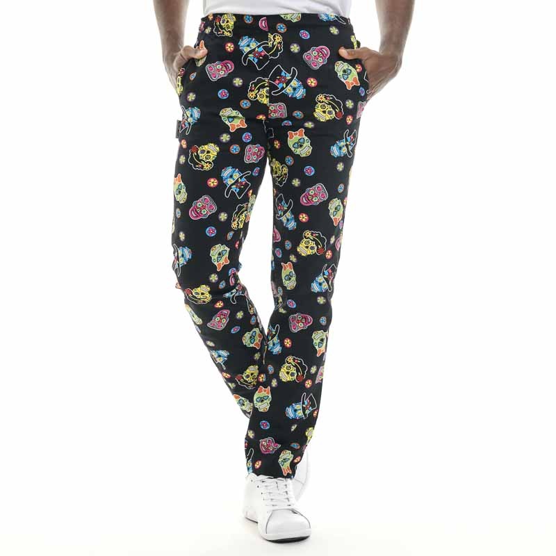pantalon pédiatre imprimé mexico