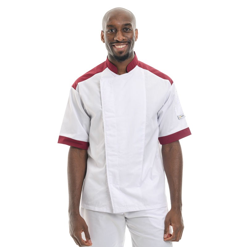 Veste de Cuisine Red Master - MANELLI - manches courtes