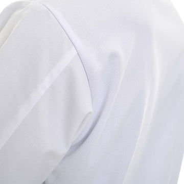 Veste de cuisine dos en nid abeille